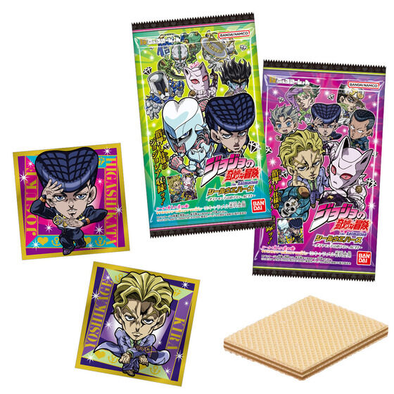 ジョジョの奇妙な冒険』シール付きウエハースの第4弾が登場！第4部