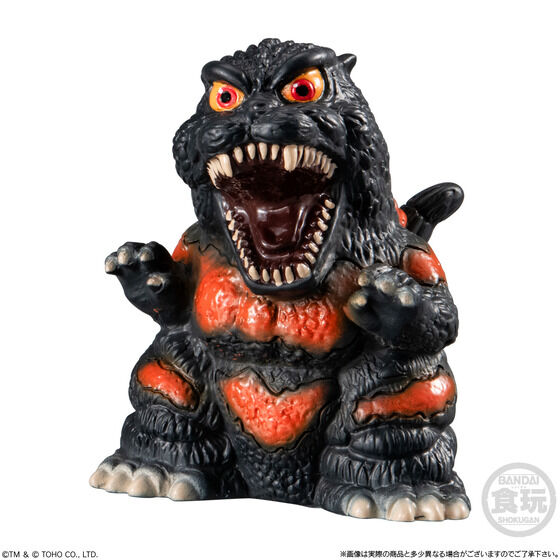 予約開始】食玩「GODZILLA SOFVIDOLL」ゴジラのソフビ指人形シリーズが
