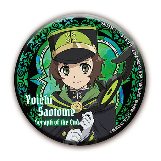 終わりのセラフ カプセル缶バッジコレクション｜ガシャポン