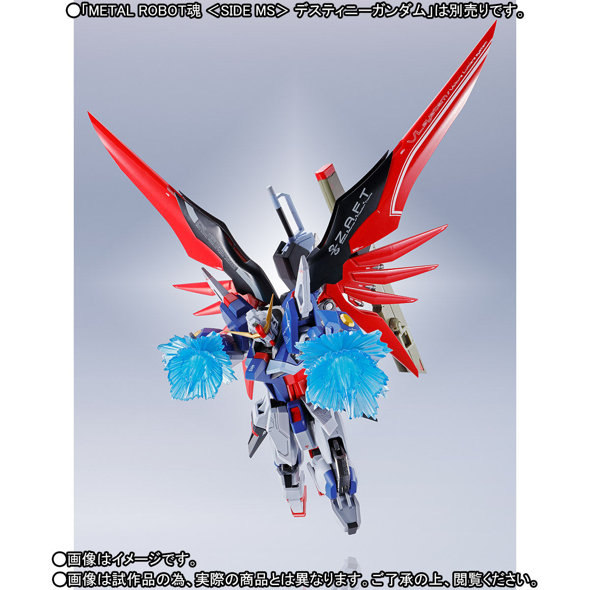 METAL ROBOT魂 ＜SIDE MS＞ デスティニーガンダム専用光の翼