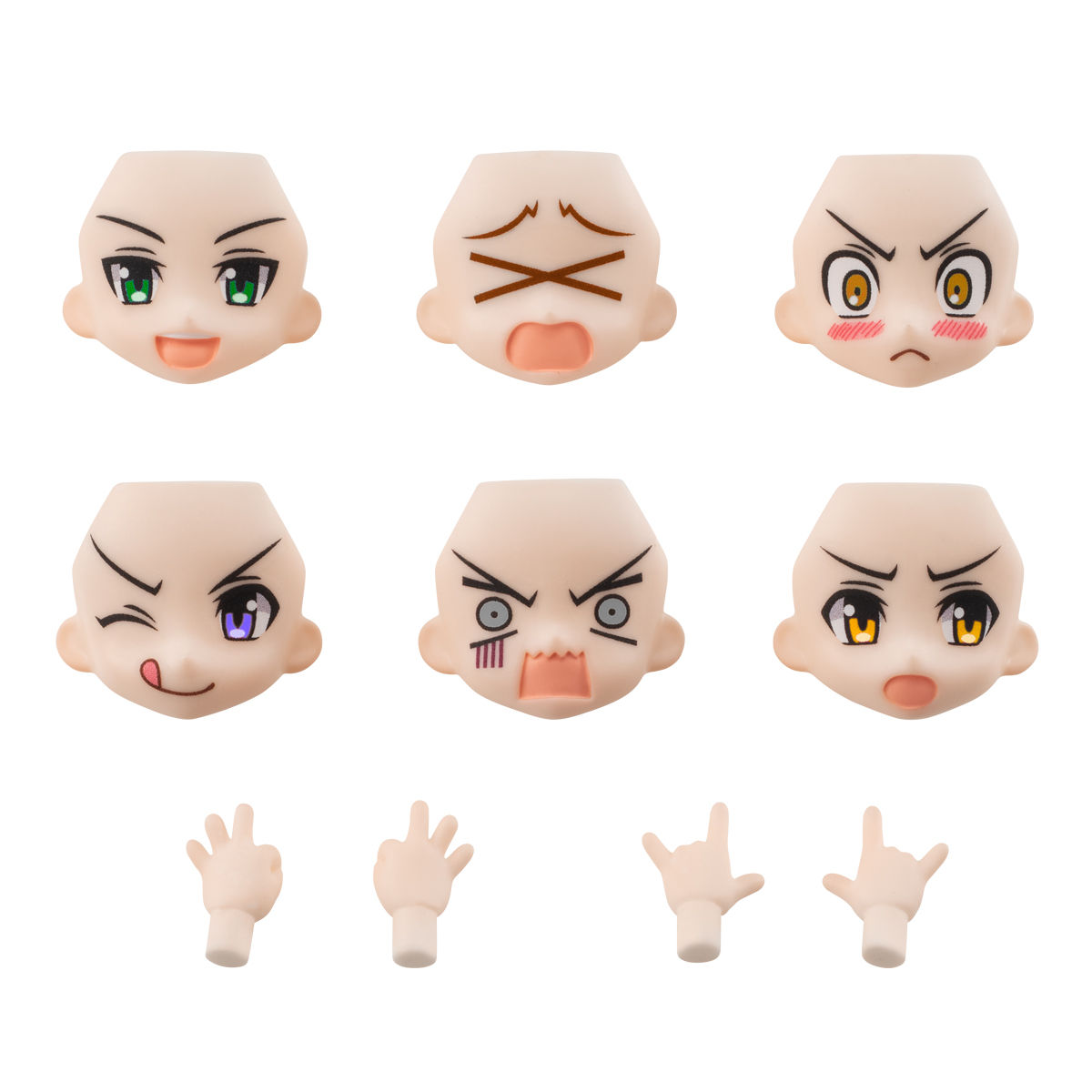 AQUA SHOOTERS!フェイスパーツセット02 アナザーカラー | フィギュア