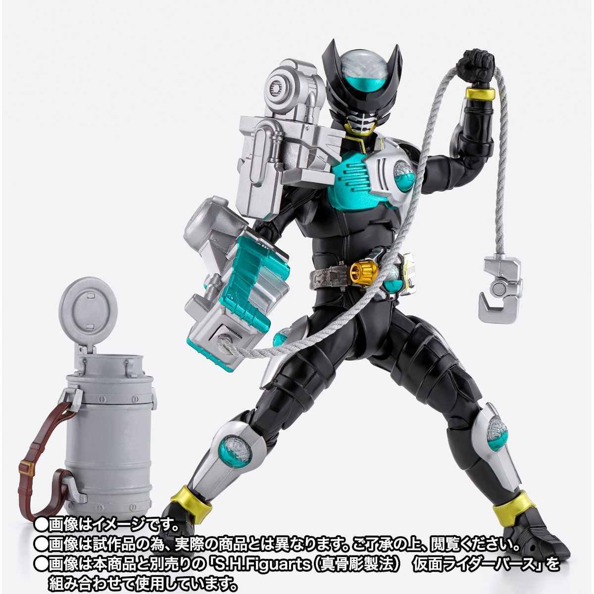 真骨頂仮面ライダー・バース 真骨頂 CLAWs・SASORI S.H.Figuarts（真骨