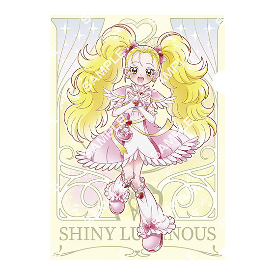フラットガシャポン】プリキュアオールスターズ クリアファイル