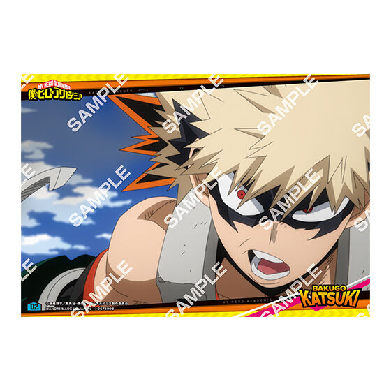 ジャンボカードダス/フラットガシャポン】僕のヒーローアカデミア