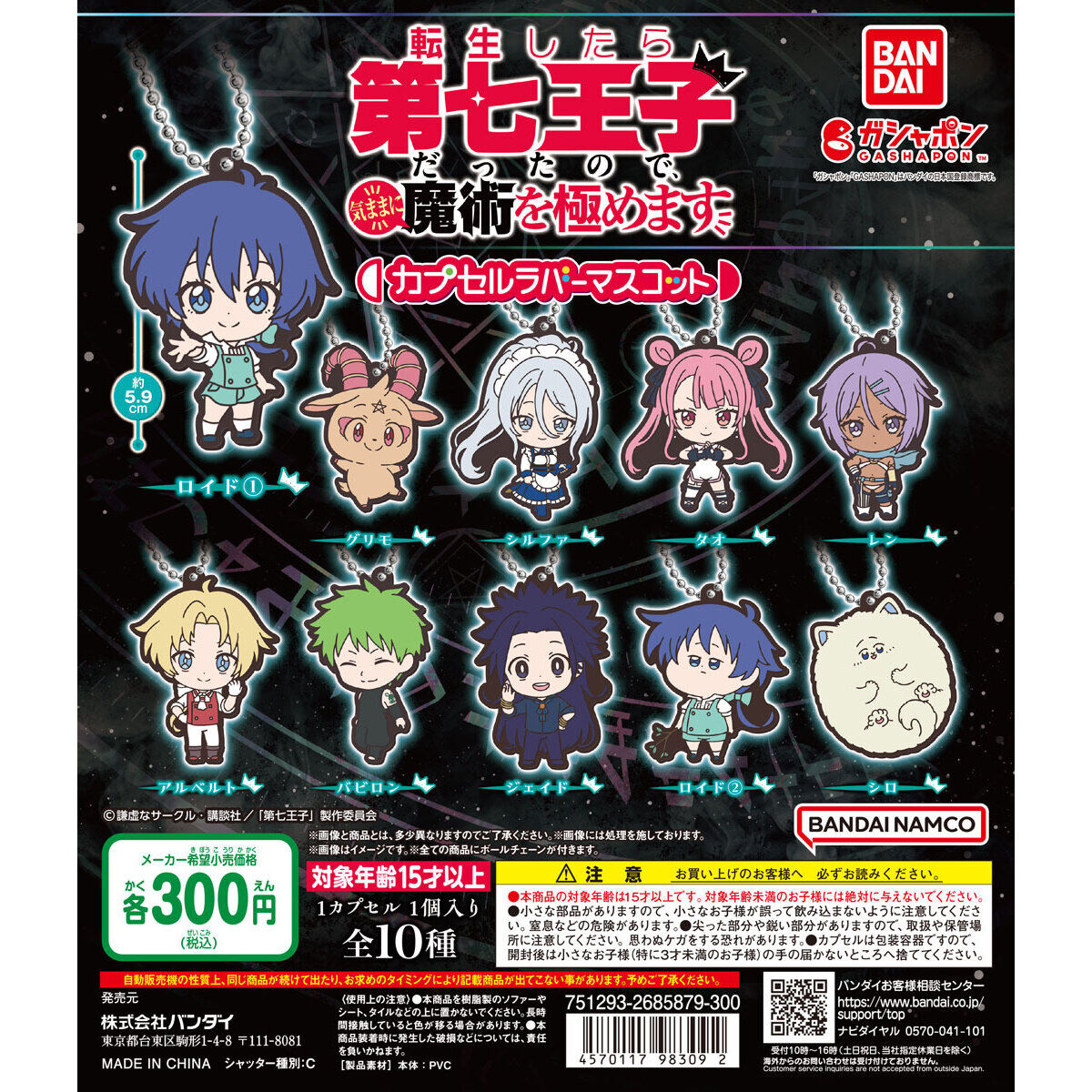 転生したら第七王子だったので、気ままに魔術を極めます カプセル