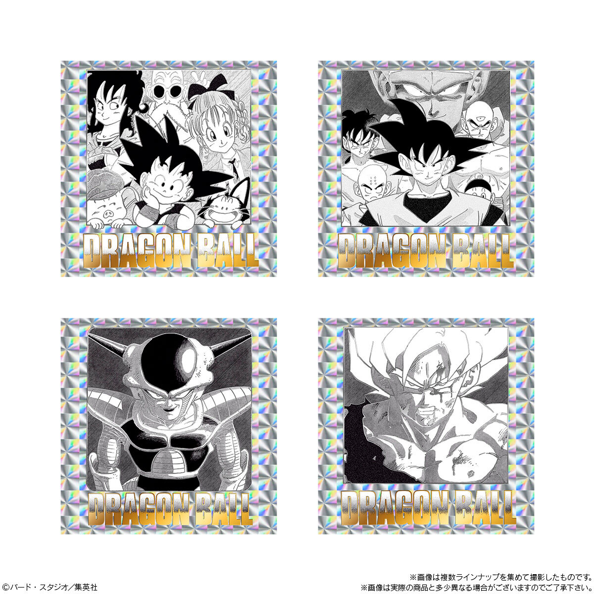 ドラゴンボール40周年記念 オリジナルイラストレーション シール