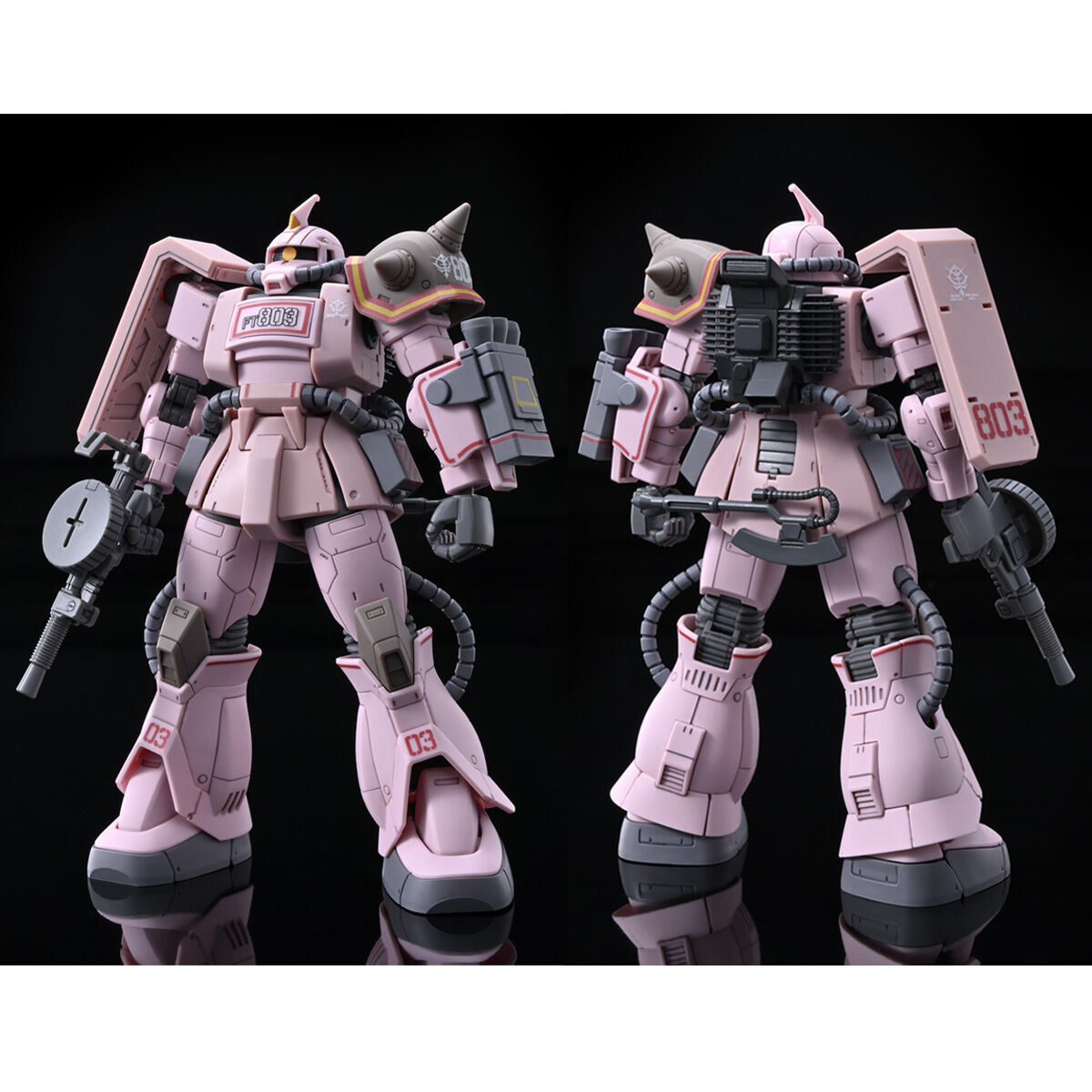 HG 1/144 ザク・デザートタイプ ピンクパンサー隊機【2次：2025