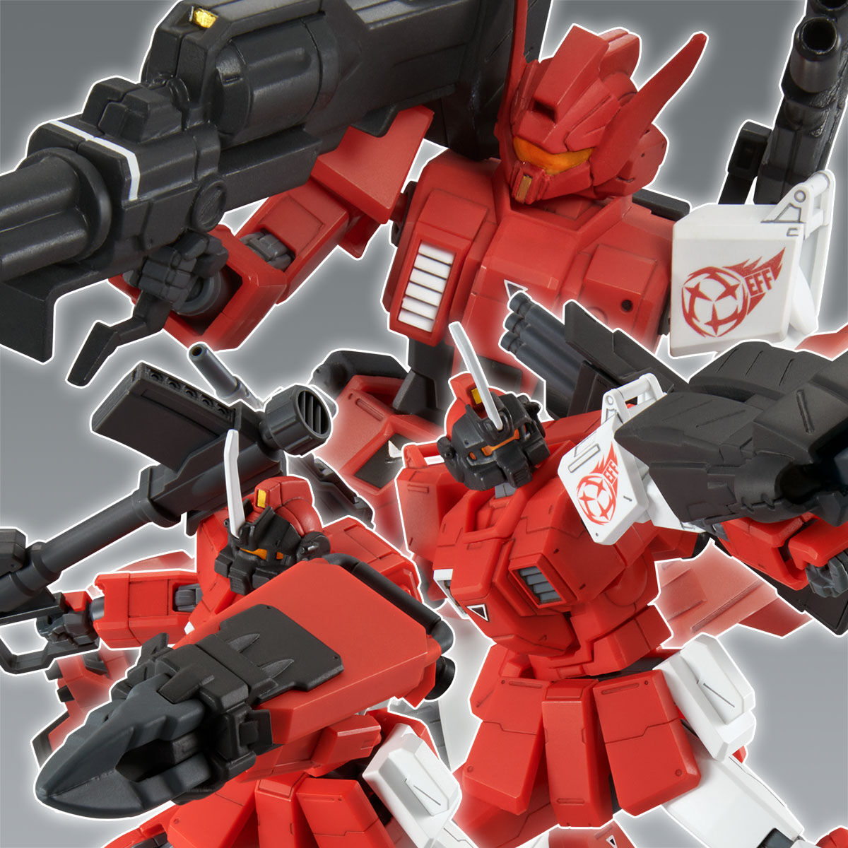HG 1/144 赤い三巨星チームセット【2025年6月発送分