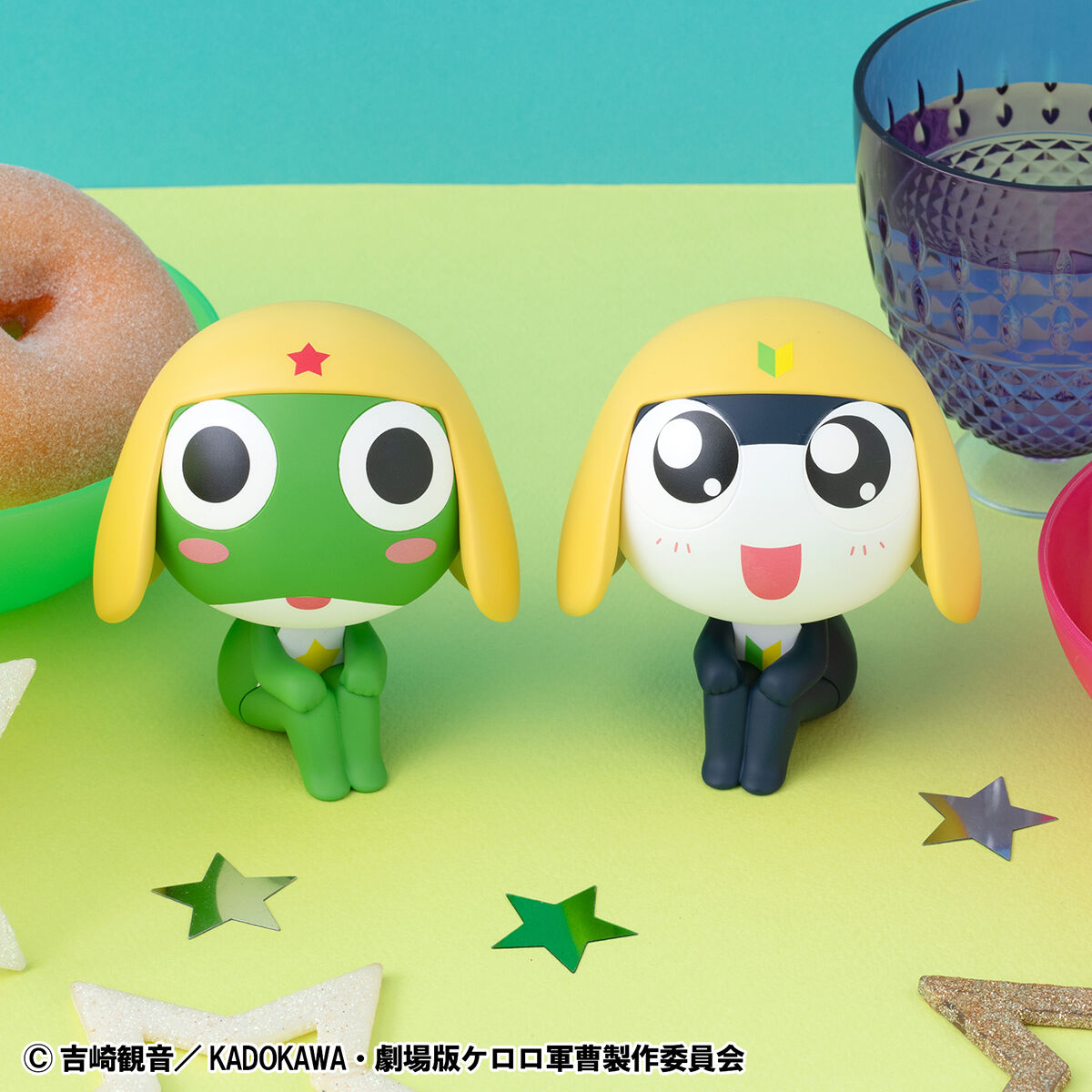 るかっぷ ケロロ軍曹 ケロロ＆タママ セット【限定座布団付き