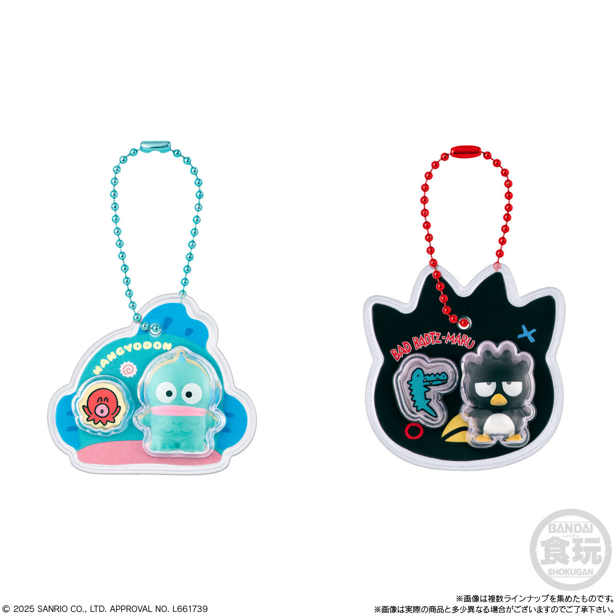 サンリオキャラクターズ パッケージチャーム&チョコボーロ(10個入