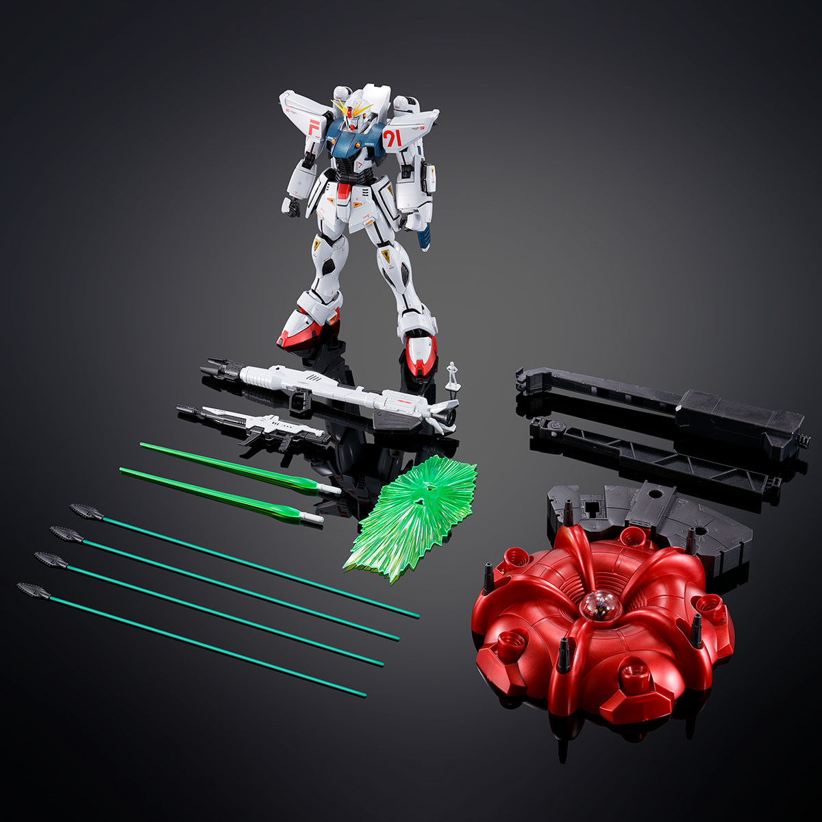 MG 1/100 ガンダムF91 Ver．2．0［チタニウムフィニッシュ