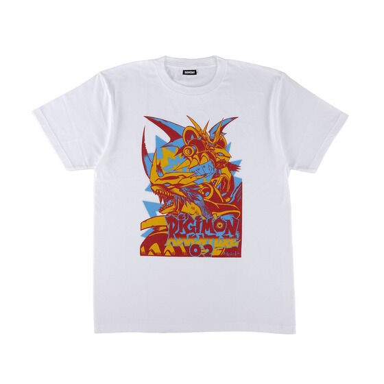 渡辺けんじ氏デザインデジモンアドベンチャー02 25周年記念Tシャツ (全