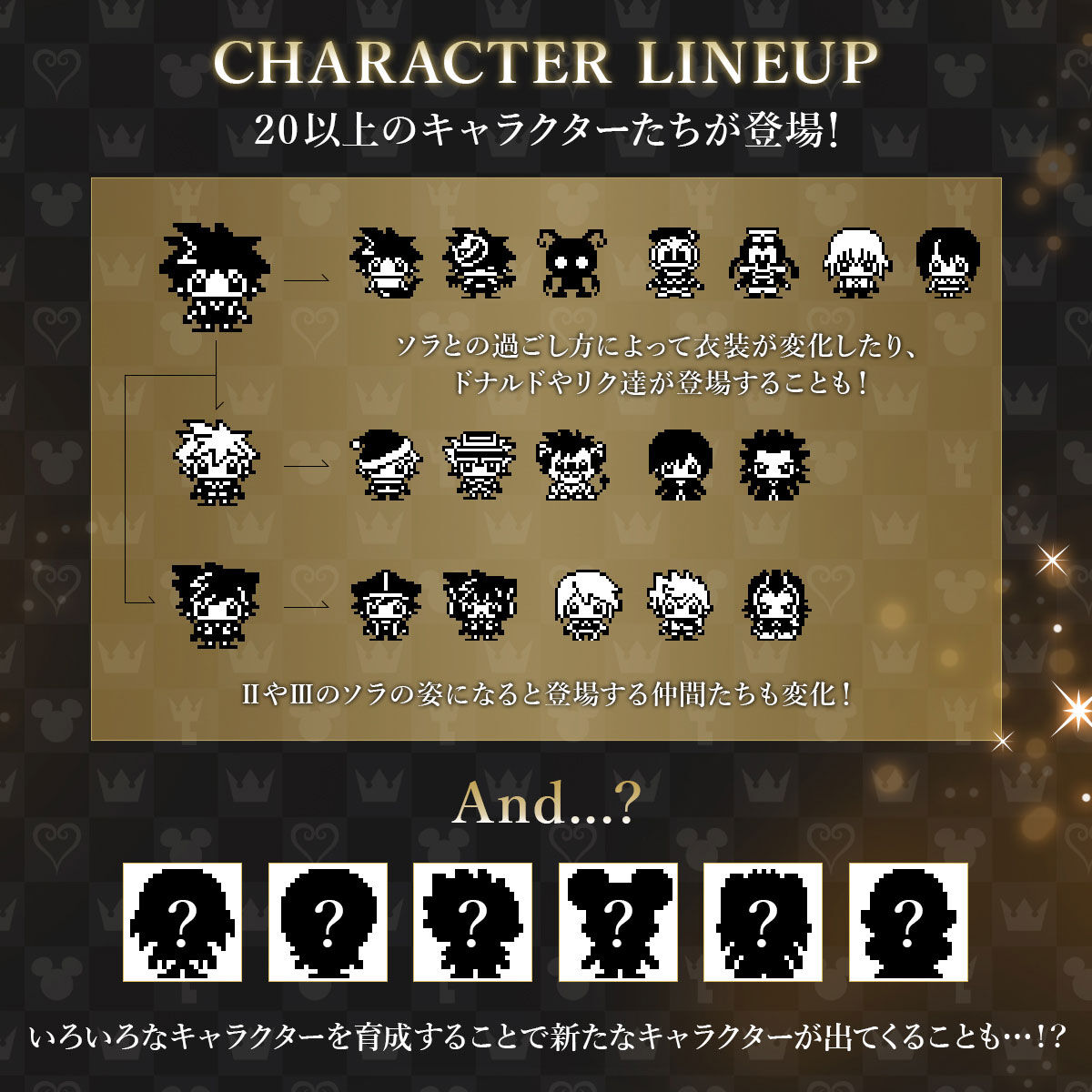 KINGDOM HEARTS Tamagotchi 20th Anniversary | ディズニー