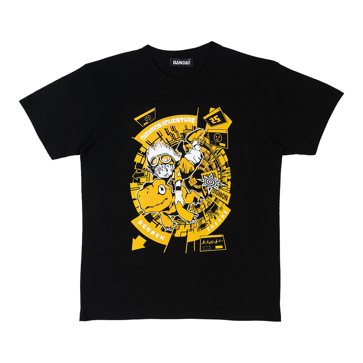渡辺けんじ氏デザイン デジモンアドベンチャー25周年Tシャツ（太一