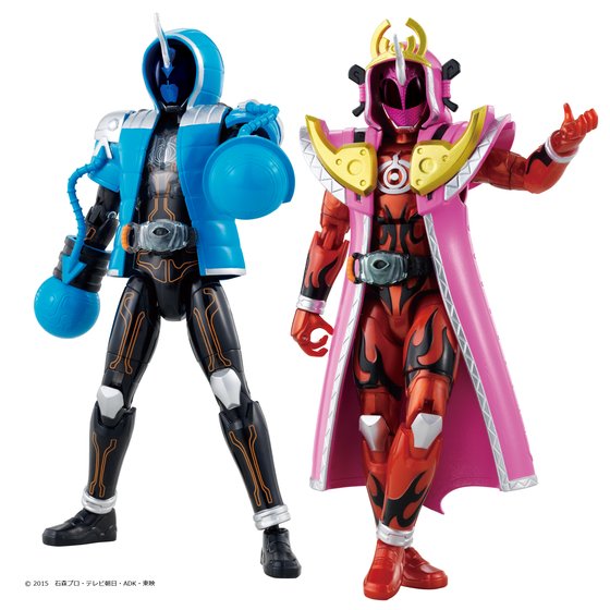 仮面ライダーゴーストのフィギュアシリーズにニュートン＆ヒミコの