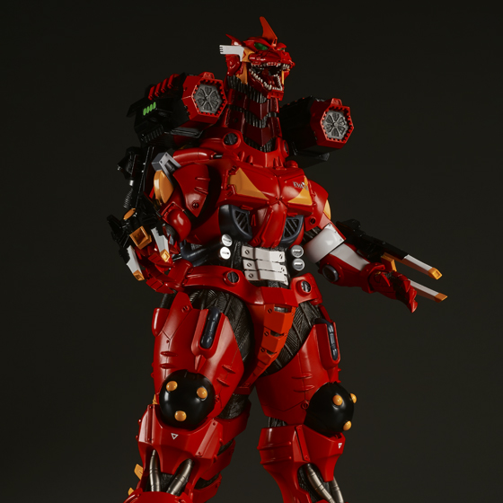 ゴジラ対エヴァ”企画で実現！「メカゴジラ」が初号機・2号機カラーで