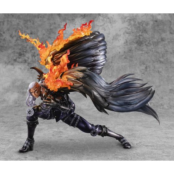 ワンピース」より、百獣海賊団 大看板 “火災のキング”を迫力の約32cmで