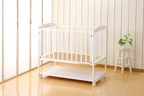 ハイタイプベッドカインド【ホワイト】 | ベビーベッド・ベビー用品