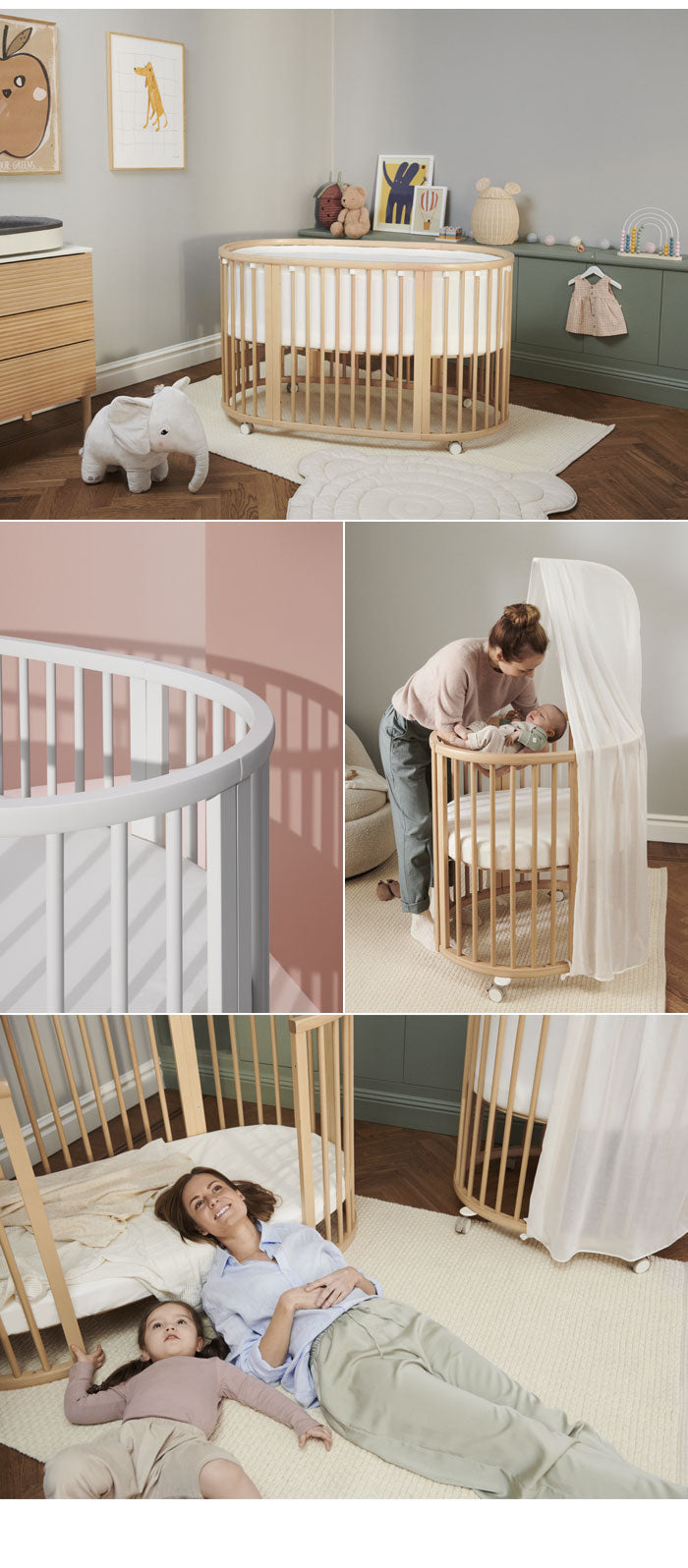 ストッケ スリーピー SLLEPI ベッドセット 専用マットレスセット付き