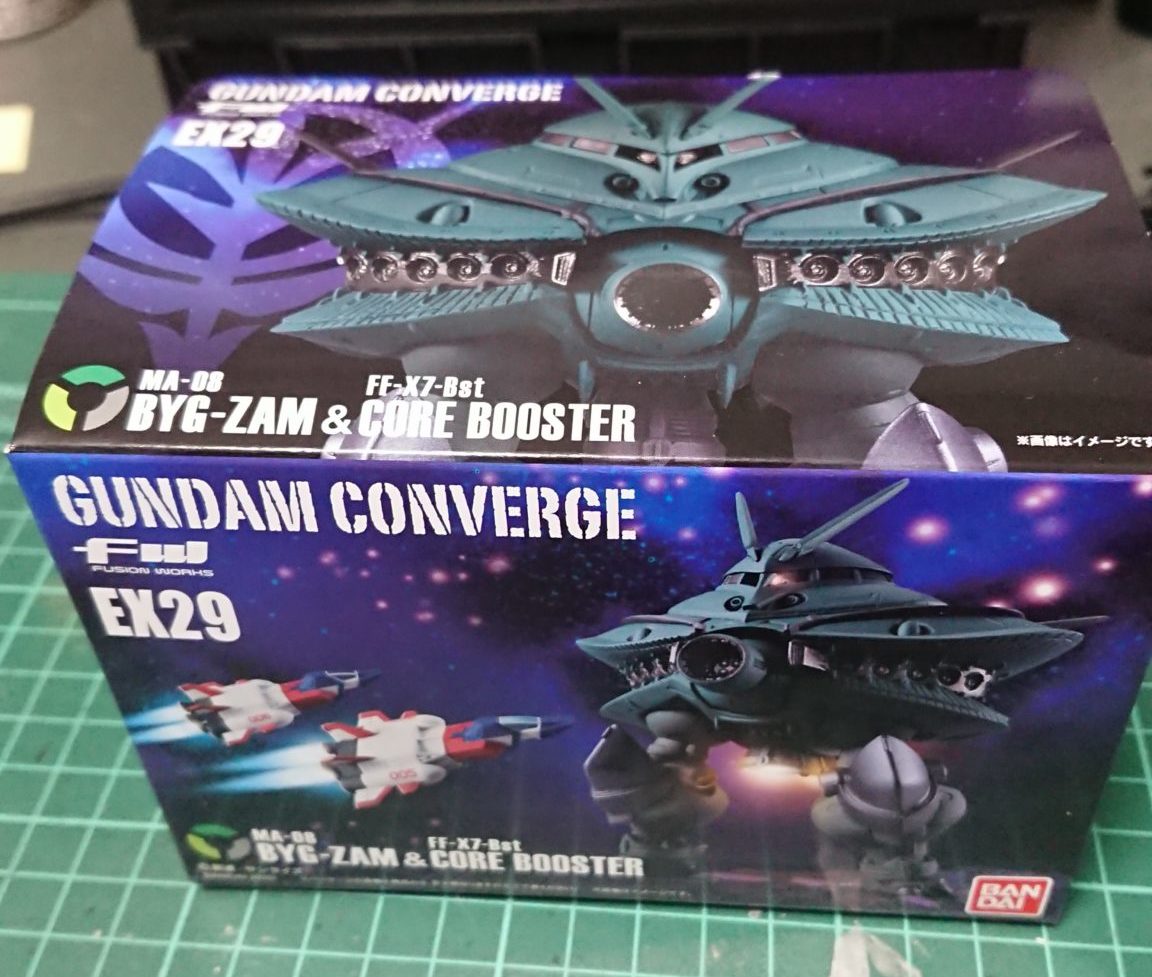 FW GUNDAM CONVERGE EX29 ビグ・ザム＆コア・ブースター FWガンダム