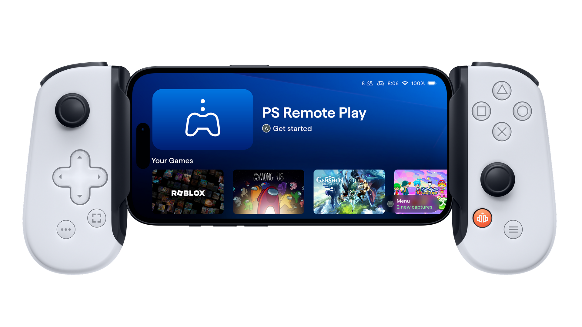 PlayStation®版 USB-Cモバイルゲーミングコントローラー