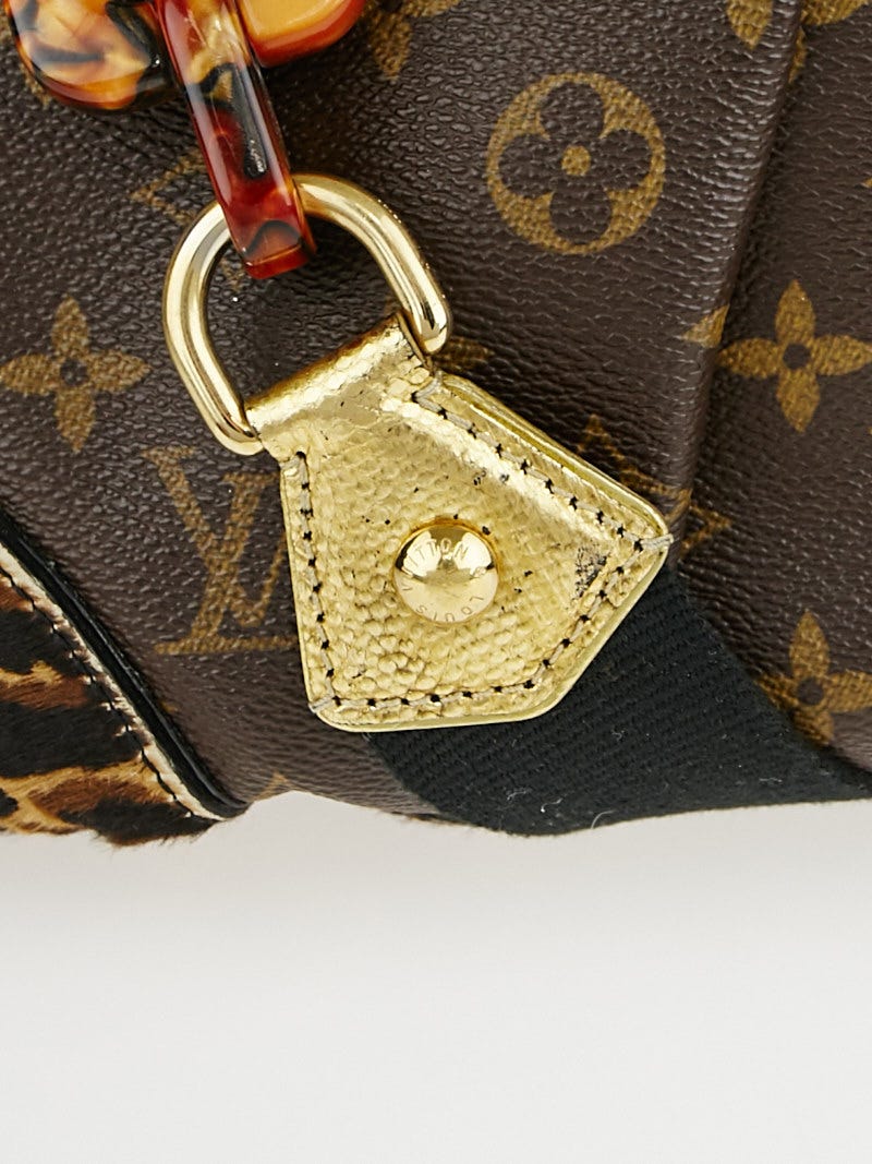 Louis Vuitton Limited Edition Monogram Leopard Stephen Bag