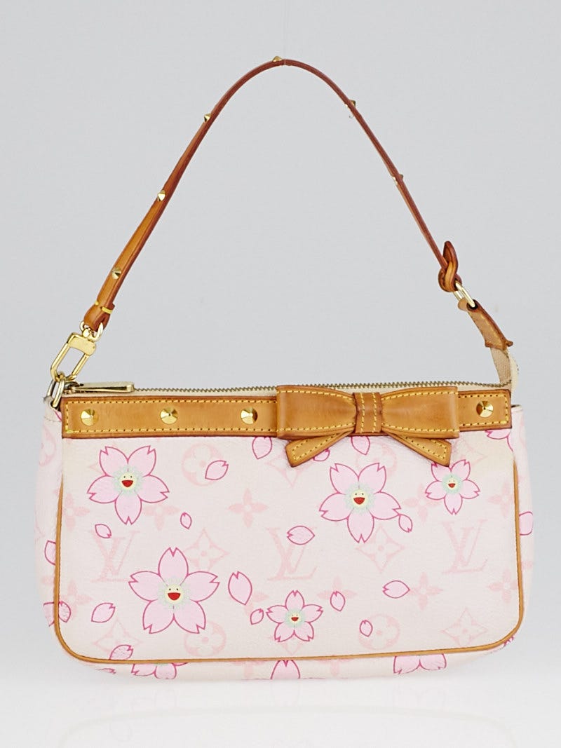 Louis Vuitton Limited Edition Pink Cherry Blossom Monogram Canvas