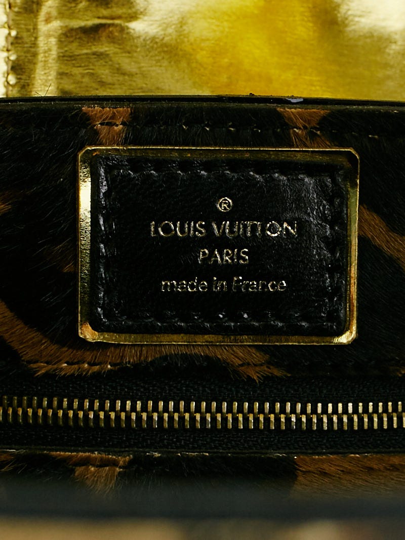 Louis Vuitton Limited Edition Monogram Leopard Polly Bag | Yoogi's