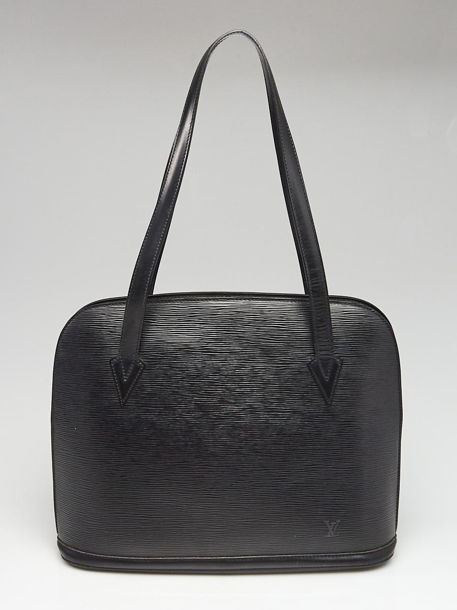 Louis Vuitton Black Epi Leather Lussac Tote Bag | Yoogi's Closet