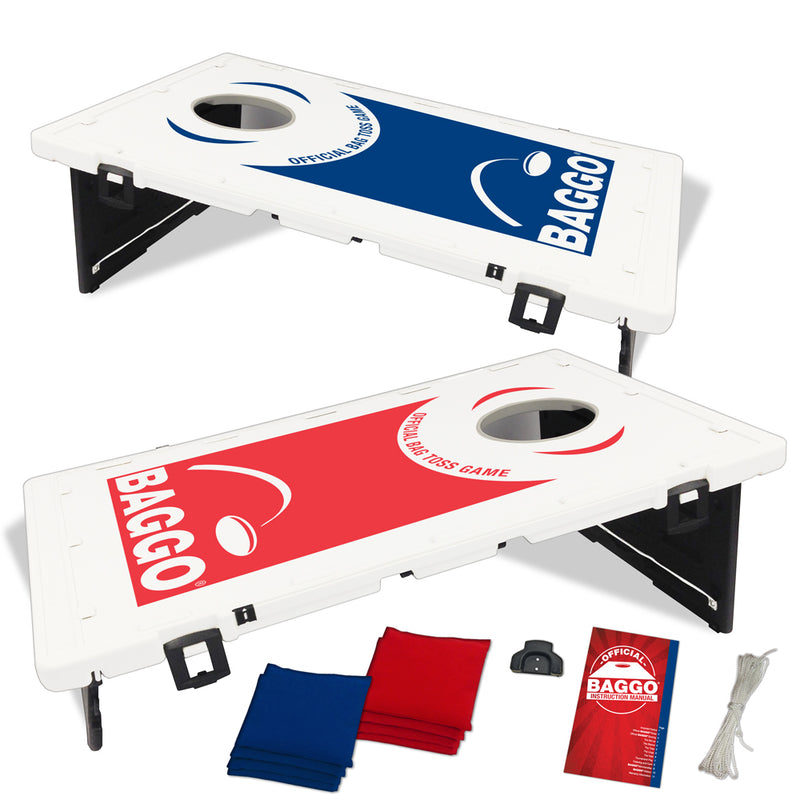 Family backyard baggo game portable cornhole boards – Baggo Inc
