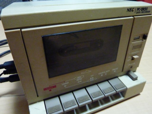 データレコーダー PC-DR311を修理してみる | BAKUTENDO