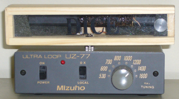 ミズホ ウルトラループ UZ-77 ミズホ通信 UZ-77 バー・アンテナ