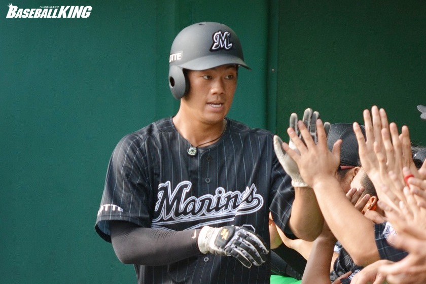 ロッテのドラ5・福田光輝が2打席連発！左へ右へ豪快アーチ – BASEBALL KING