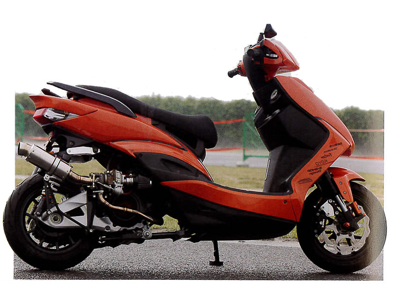 フュージョン用 4cmローダウン3点セット 前後サスペンション