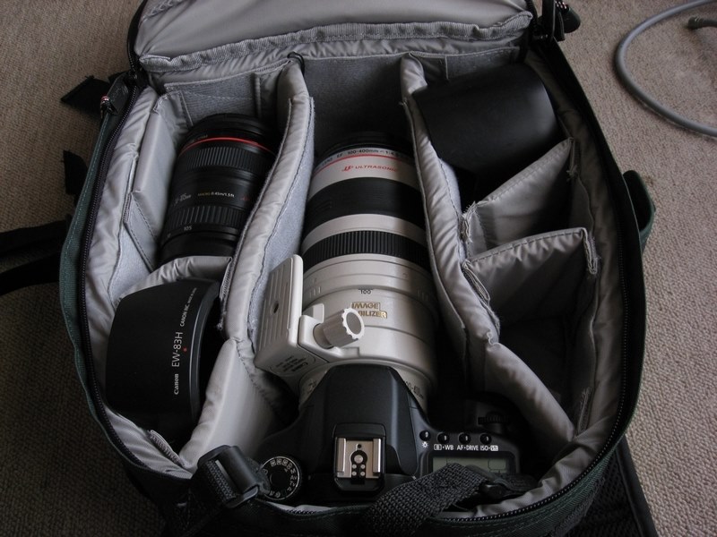 野鳥撮影用のカメラバッグについて』 CANON EOS 40D ボディ のクチコミ