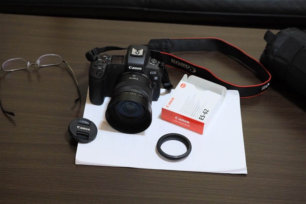 新たなぴったりレンズフード付けました。』 CANON RF35mm F1.8 マクロ