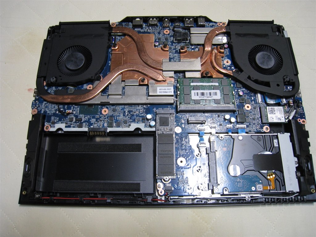 SSDで容量アップ』 マウスコンピューター DAIV 5N Core i7/16GBメモリ