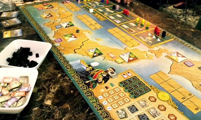 ボードゲーム「ニッポン:明治維新」メモ書き攻略考察 - Board game