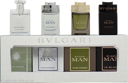 Bvlgari Miniatures For Him Gift Set 5ml Pour Homme EDT + 5ml Man