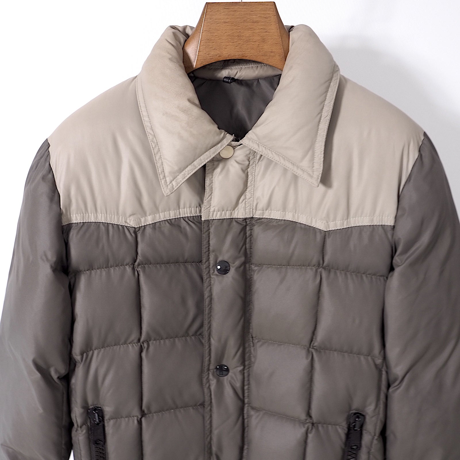 ディオールオム Dior Homme 05AW エディ期 ダウンジャケット 44 グレー