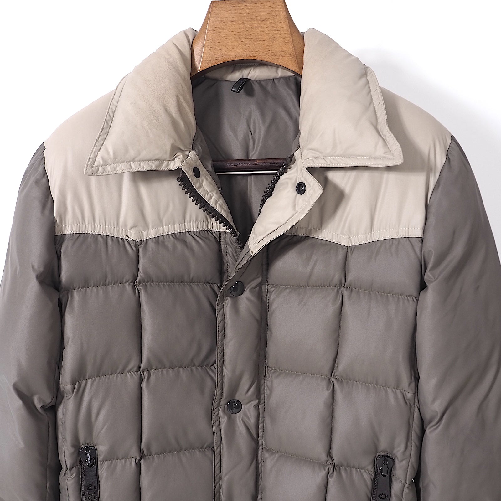 ディオールオム Dior Homme 05AW エディ期 ダウンジャケット 44 グレー