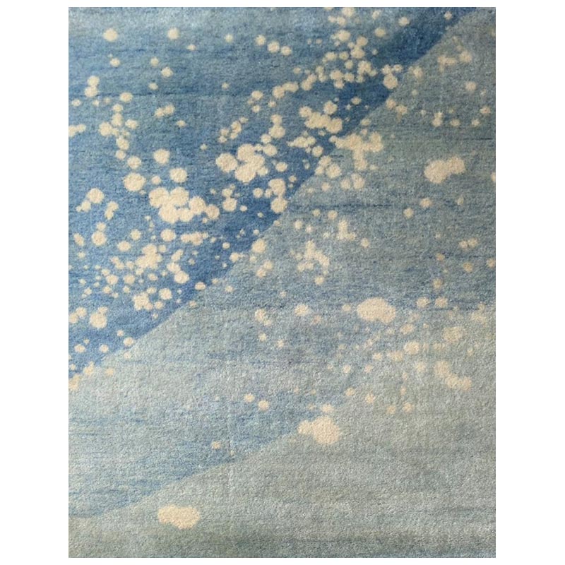 ウールの手織り絨毯 [ ハグみじゅうたん ] ておりPremium / HR4031