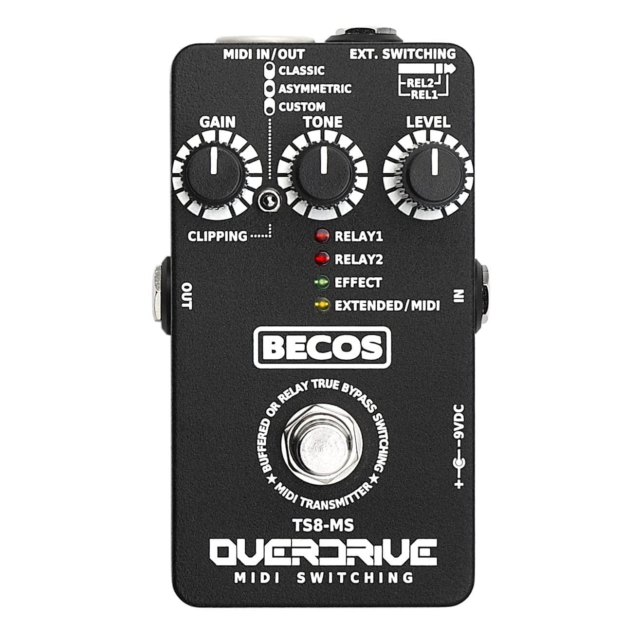 Overdrive / MIDI Amp Channel Switcher [Retired] – BECOS FX