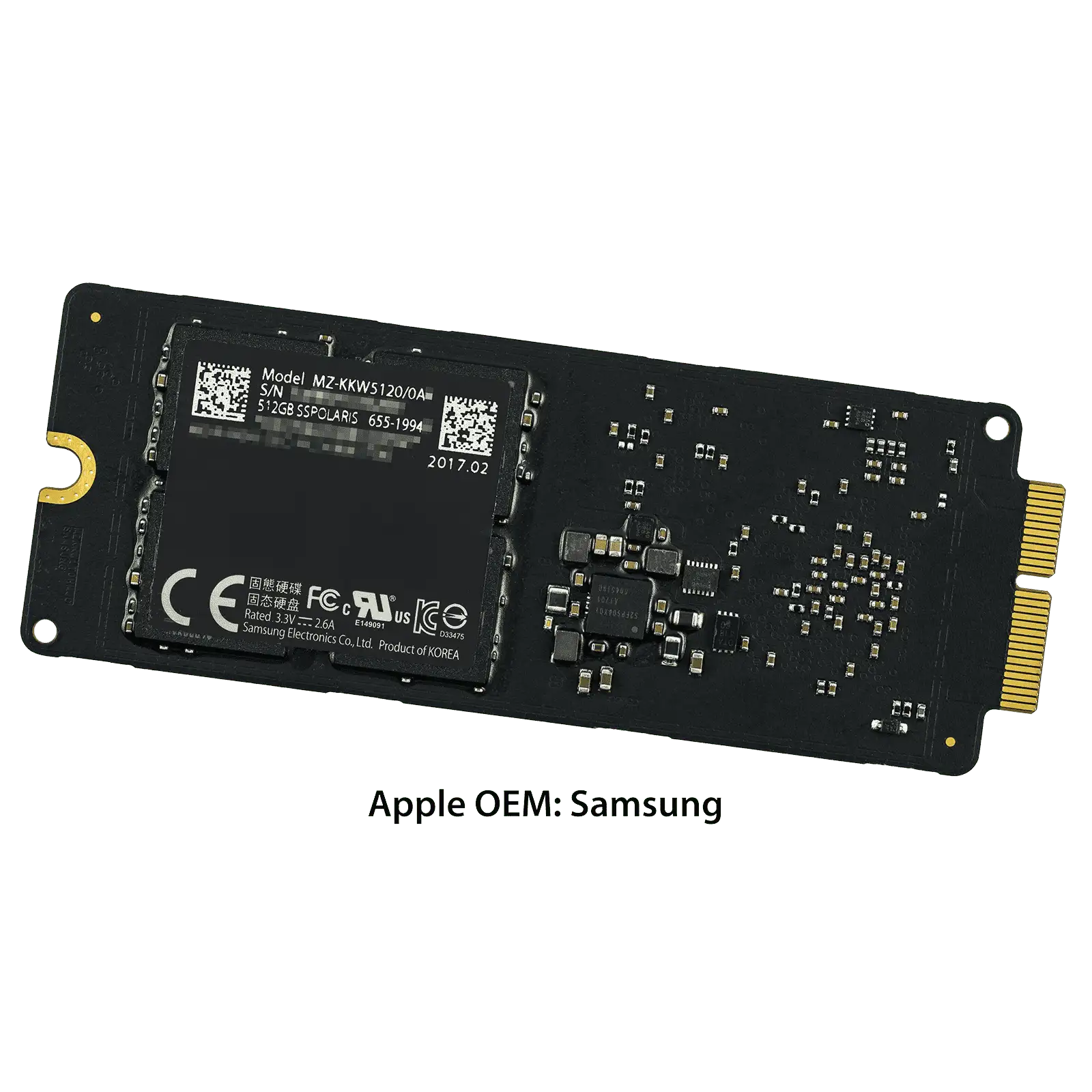 661-07588) 512GB SSPOLARIS NVMe SSD - iMac & MacBook Pro Retina
