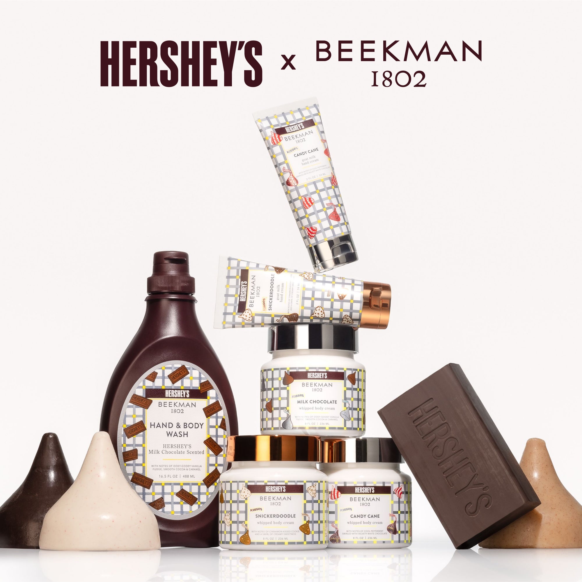 Limited-Edition Beekman 1802 x HERSHEY'S KISSES Snickerdoodle Hand Cre