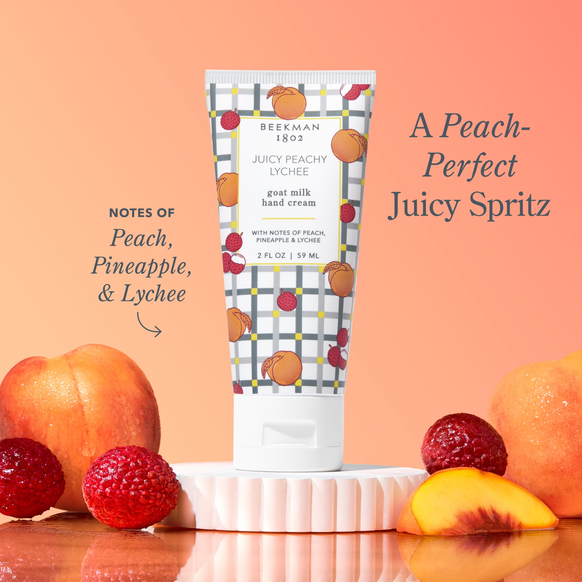 Juicy Peachy Lychee Hand Cream