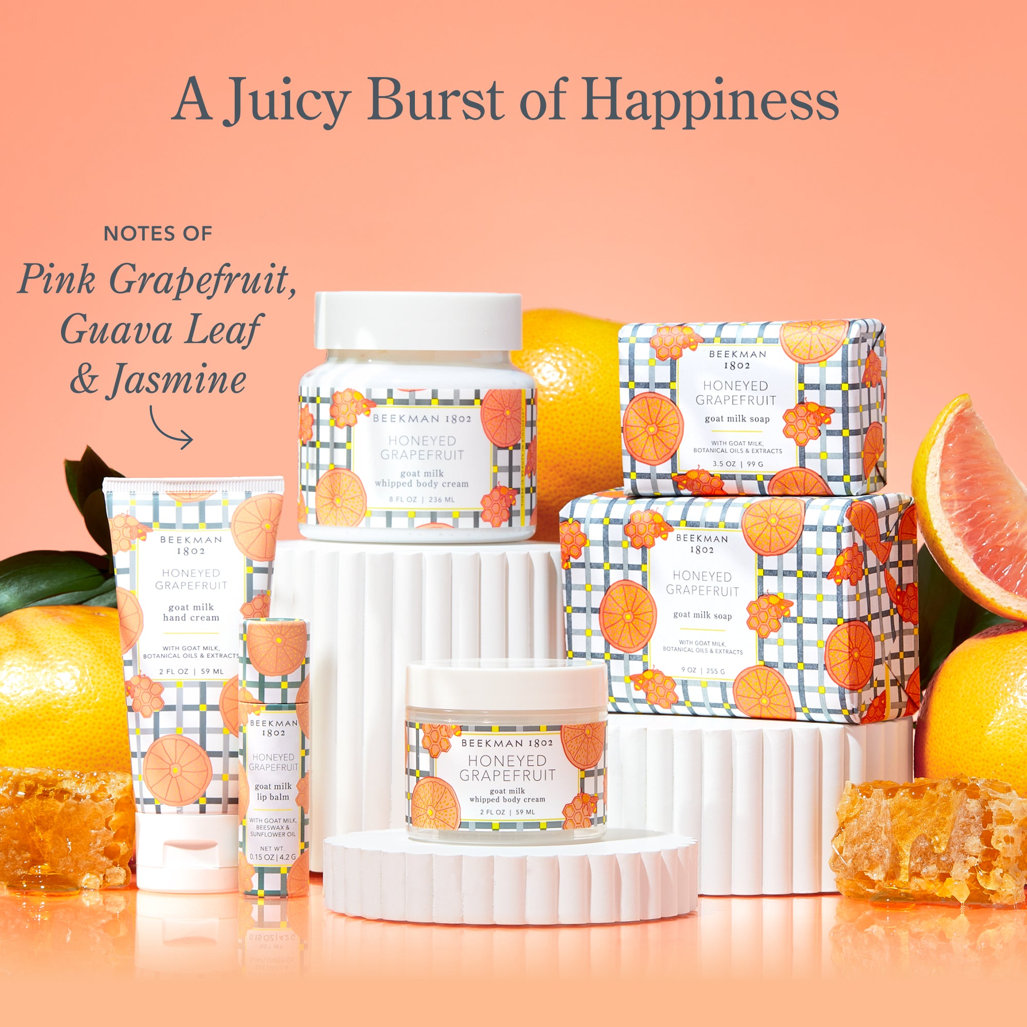 Honeyed Grapefruit Goat Milk Lotion