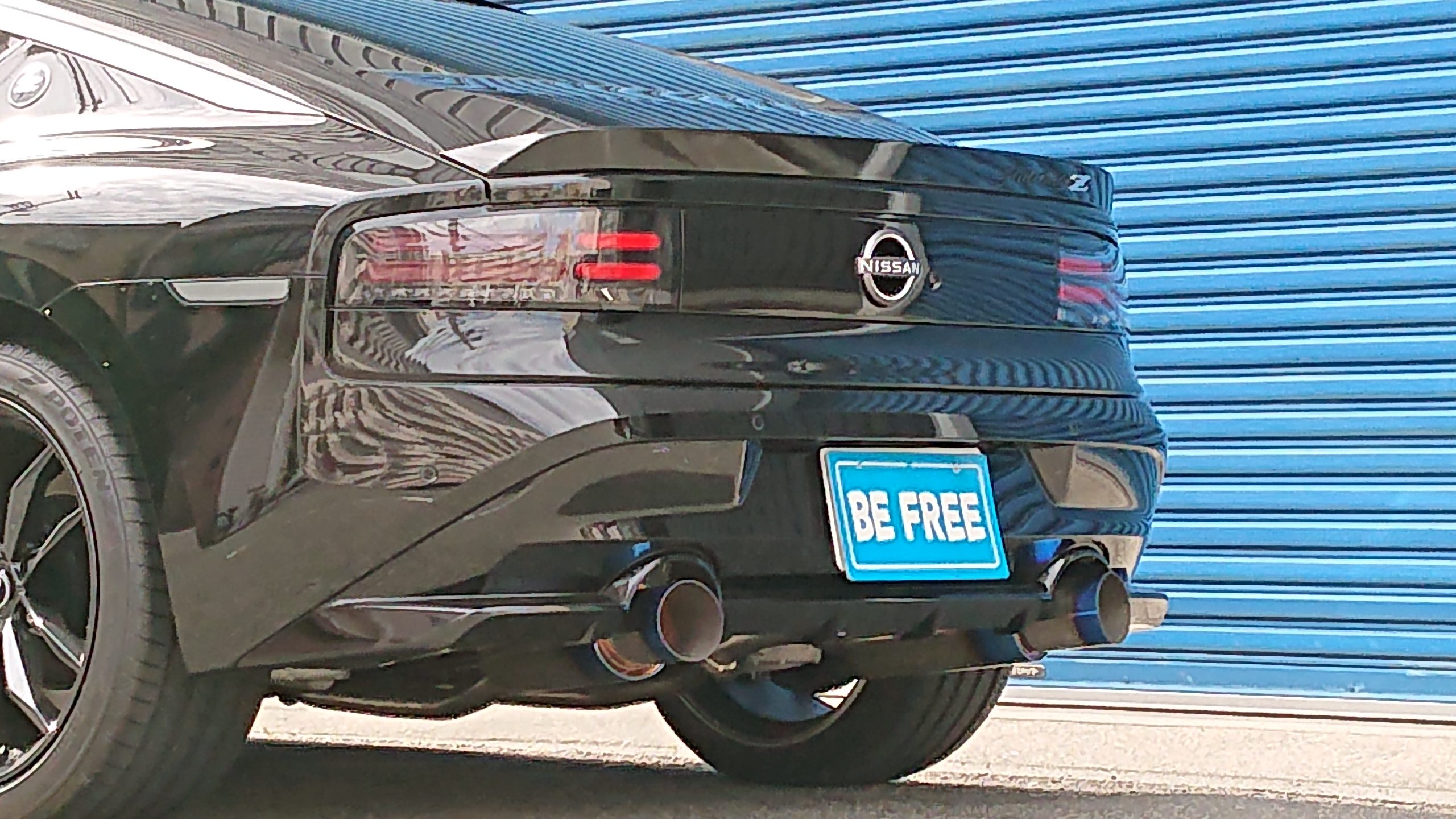 NEW! RZ34 フェアレディZ オールステンマフラー 砲弾 チタン色 | Be