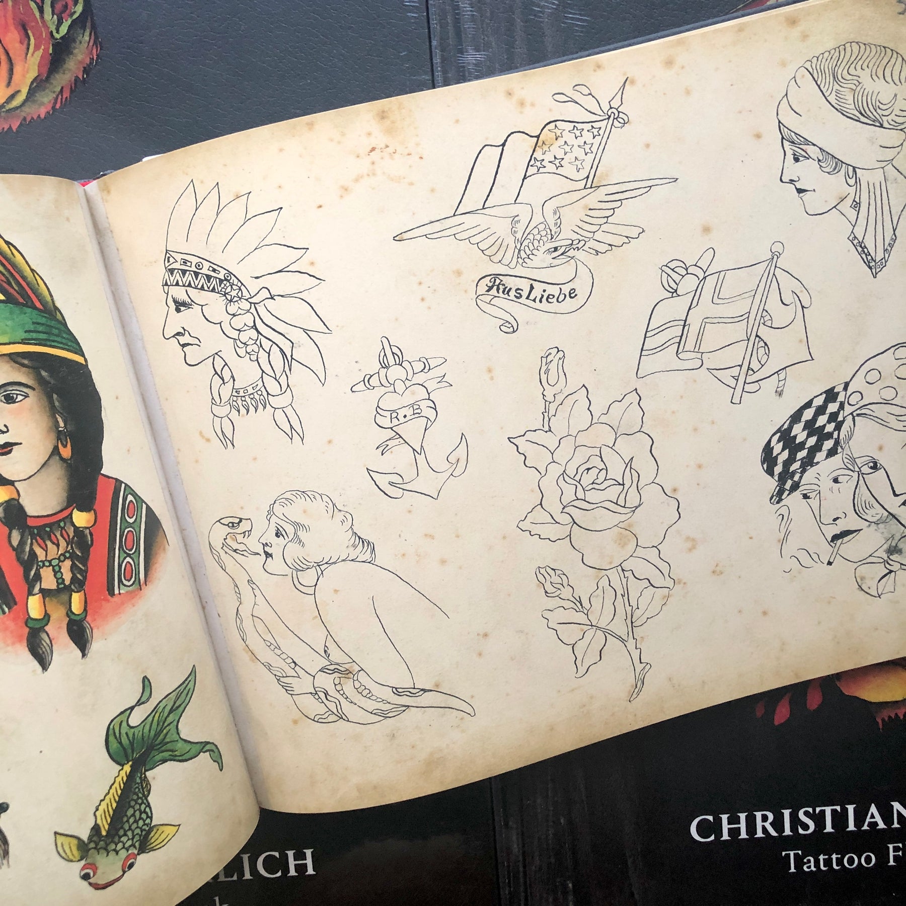 Christian Warlich Tattoo Flash Book – BELZEL BOOKS