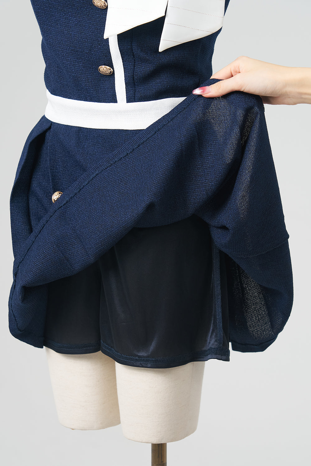 BELEAR MIMI（ベリアミミ）】【予約商品】アメスリツイードミニワンピース